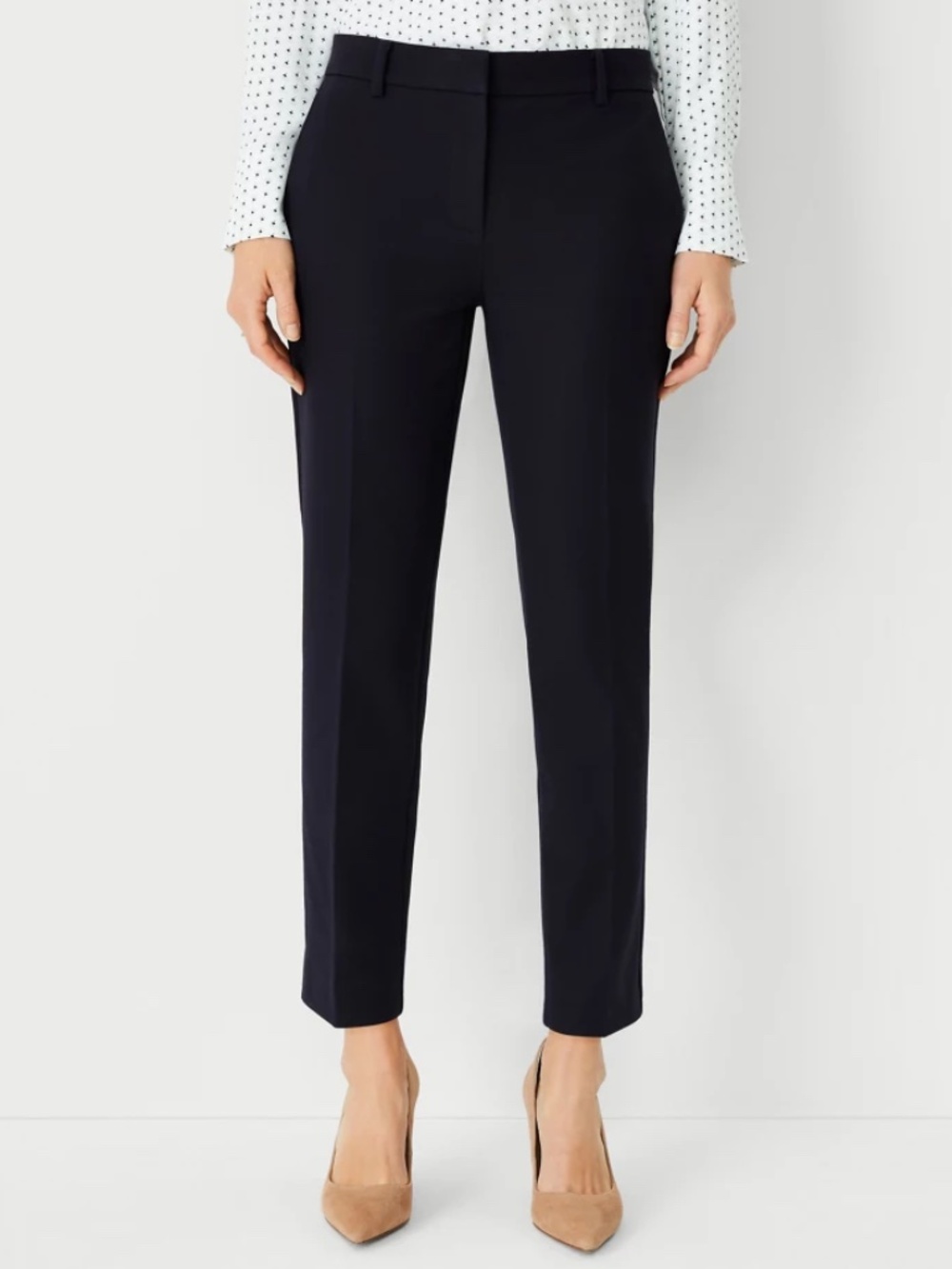 NWT ANN TAYLOR The Eva Ankle Pant - Curvy Fit